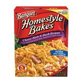 Banquet Homestyle Bakes&nbsp;&nbsp;Cheesy Ham & Hashbrowns Full-Size Picture